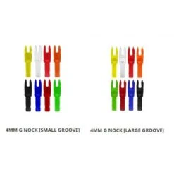 EASTON 4MM G NOCK PK12