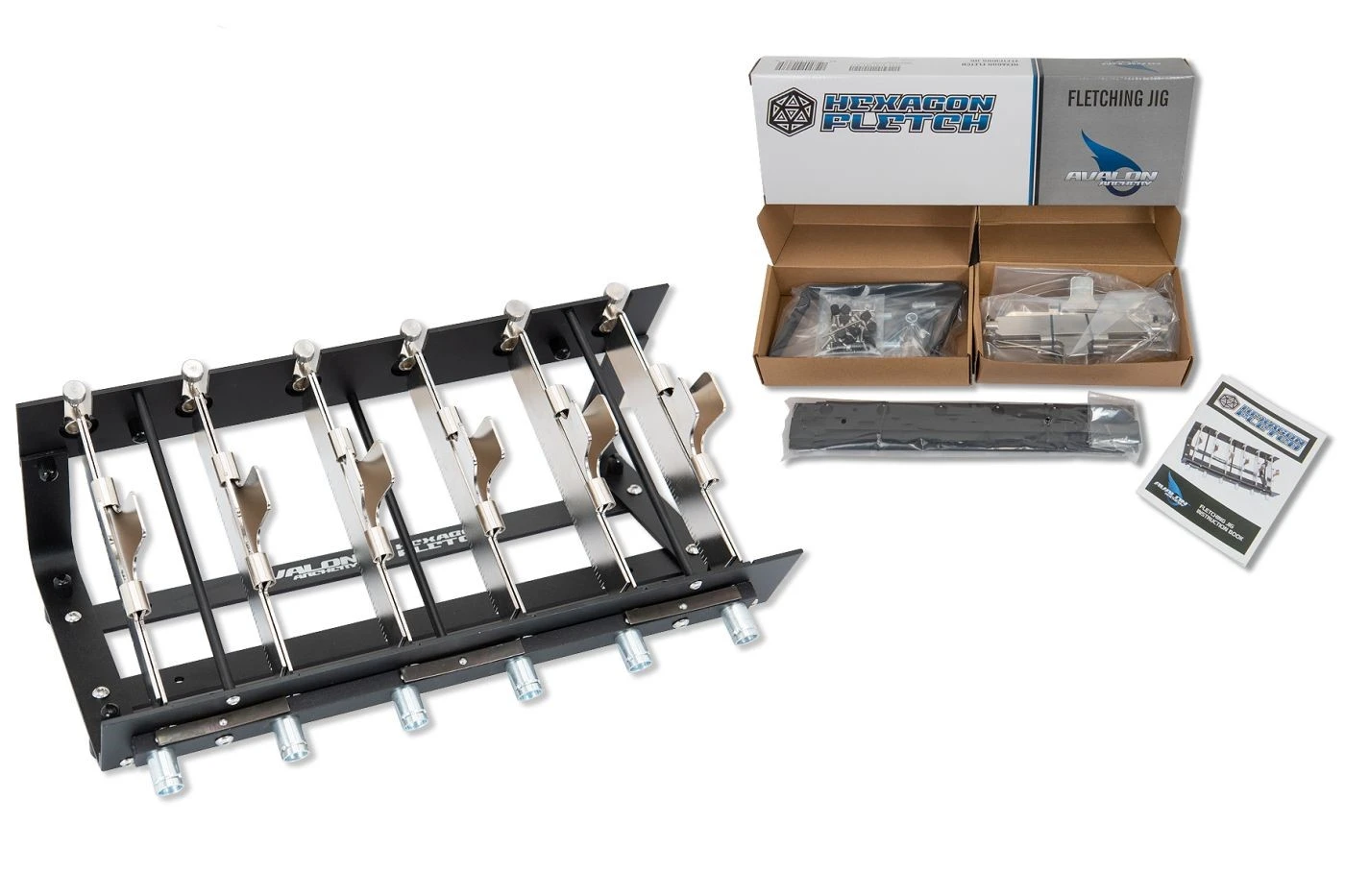 AVALON FLETCHING JIG – 6 ARROWS 1 AVALON FLETCHING JIG – 6 ARROWS