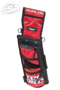 AVALON TEC ONE FIELD QUIVER -Chiltern Archery Store tec one field red